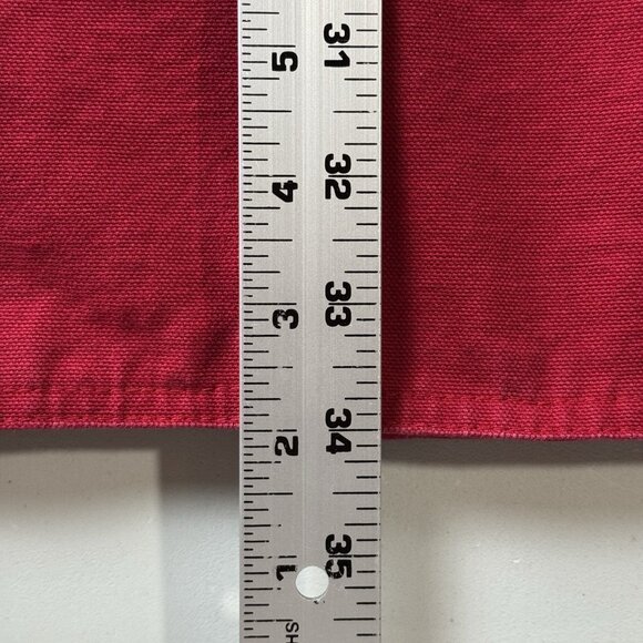 VTG 90s Marlboro Country Store Jacket Coat Men L Red Flannel/Quilt Liner Pockets - Picture 13 of 16